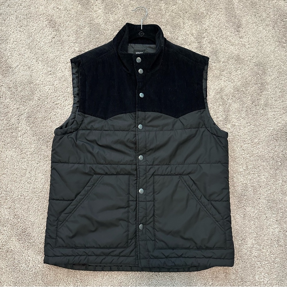 EUC Union Corduroy/Puffer Vest